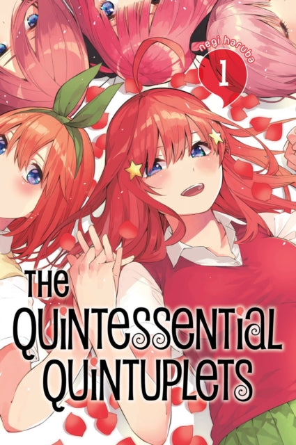 The Quintessential Quintuplets vol 1 Manga Book front cover
