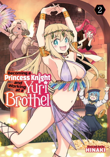 Becoming a Princess Knight and Working at a Yuri Brothel vol 2 front