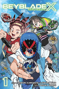 Beyblade X Volume 01 Manga Book front cover