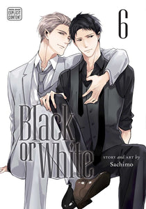 Black or White vol 6 Manga Book front cover