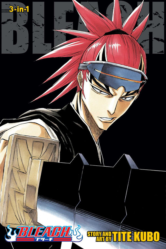 Bleach (3-in-1 Edition) vol 4 Manga Book front cover