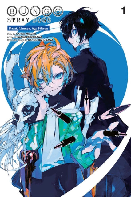 Bungo Stray Dogs Dazai, Chuuya, Age Fifteen vol 1 front cover manga book