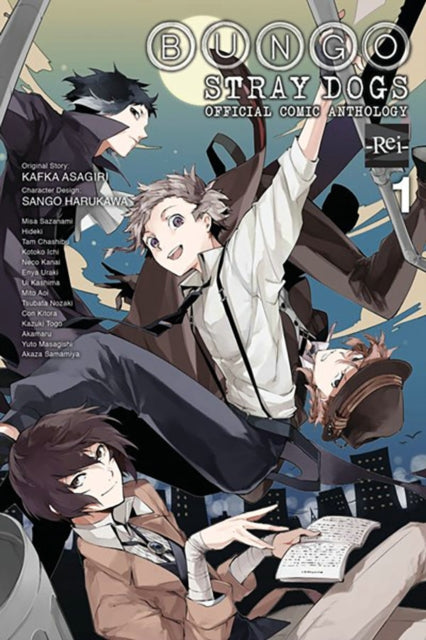 Bungo Stray Dogs The Official Comic Anthology Volume 01 Manga Book Front Cover