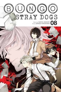 Bungo Stray Dogs vol 8 front cover manga book