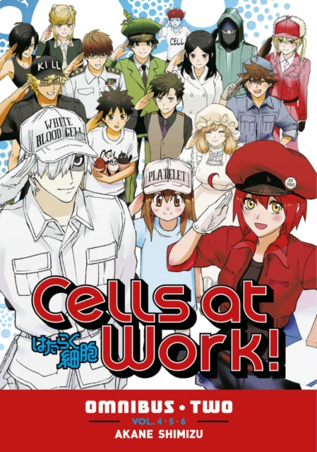 Cells at Work! Omnibus vol 2 front cover manga book