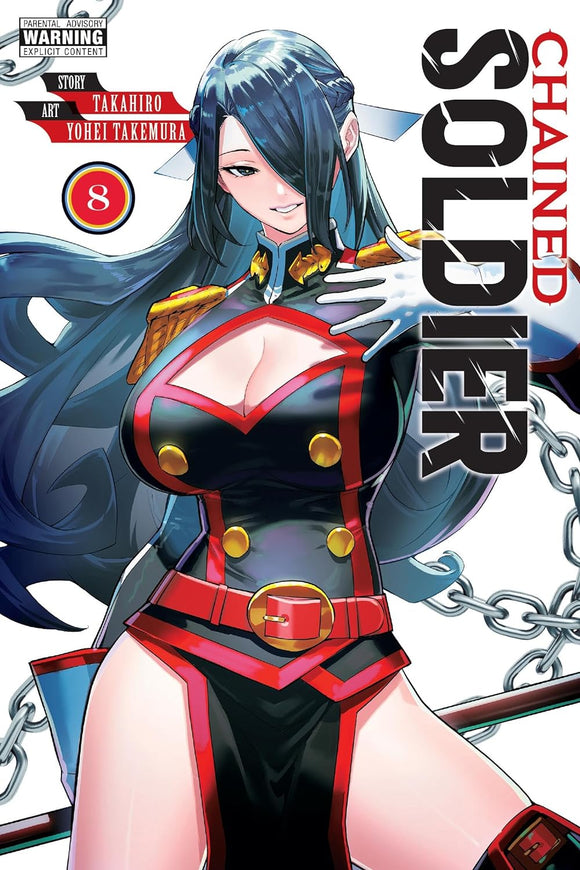 Chained Soldier Volume 08 Manga Book front cover