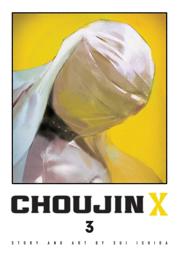 Choujin X vol 3 front cover manga book