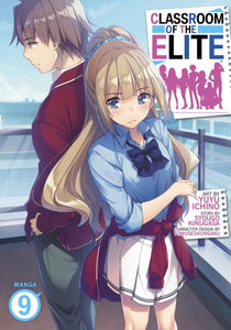 Classroom of the Elite vol 9 front cover manga book