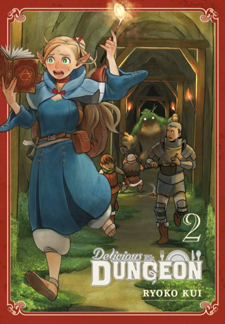 Delicious in Dungeon Volume 02 Manga Book front cover