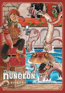 Delicious in Dungeon Volume 03 Manga Book front cover