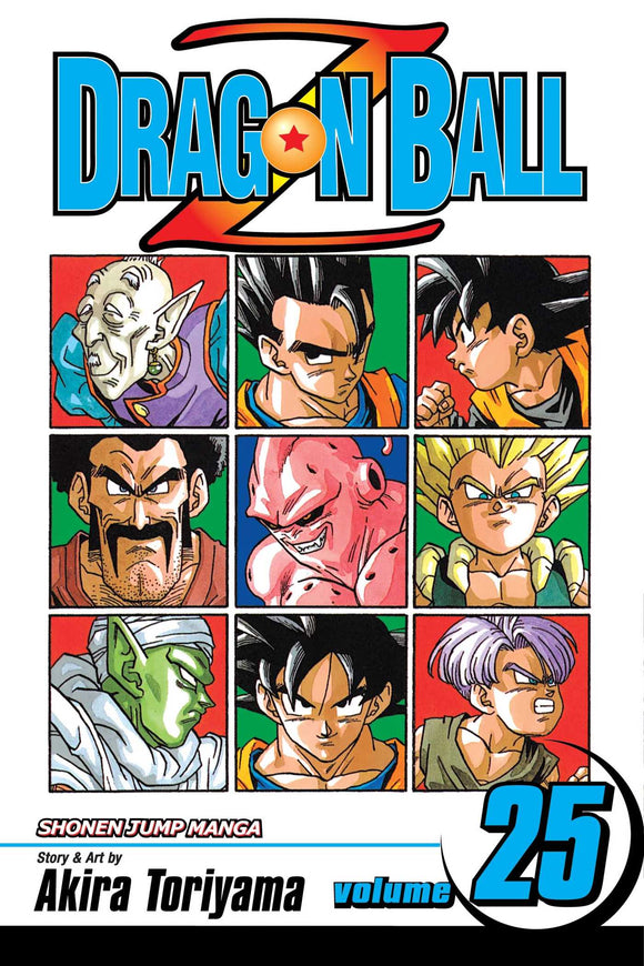 Dragon Ball Z vol 25 Manga Book front cover