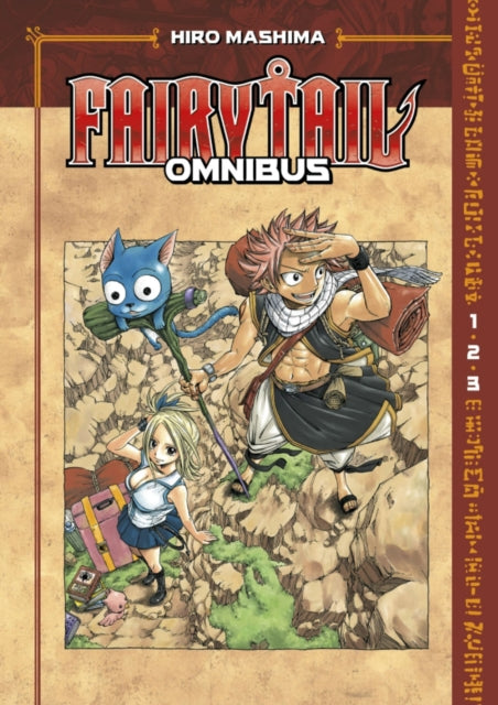 Fairy Tail Omnibus vol 1 front cover manga book