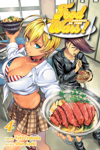 Food Wars!: Shokugeki no Soma Volume 04 Manga Book front cover