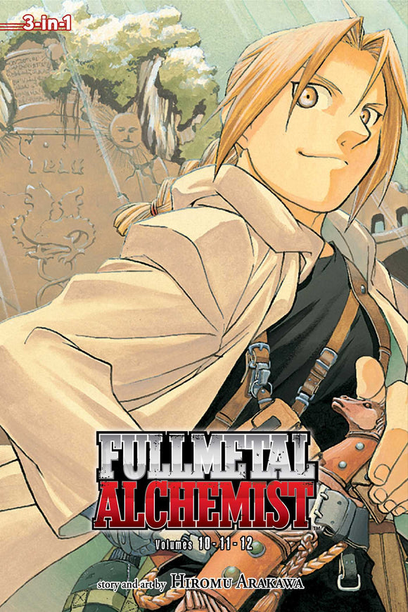 Fullmetal Alchemist 3 in 1 Edition vol 4 Manga Book front cover