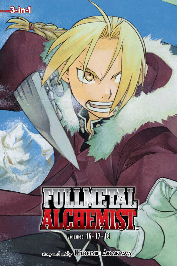 Fullmetal Alchemist 3 in 1 Edition vol 6 Manga Book front cover