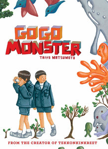 GoGo Monster Manga Book front cover