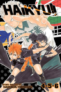 Haikyu!! 3-in-1 Edition Volume 02 Manga Book front cover