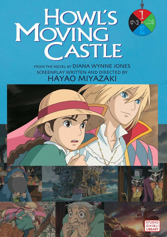 Howl's Moving Castle vol 1 Manga Book front cover