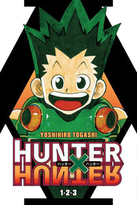 Hunter x Hunter (3-in-1 Edition) Volume 01 Manga Book front cover