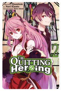 I'm Quitting Heroing vol 2 Manga Book front cover