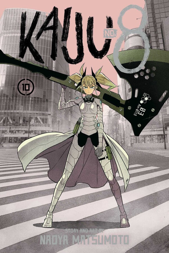 Kaiju No. 8 Volume 10 Manga Book front cover