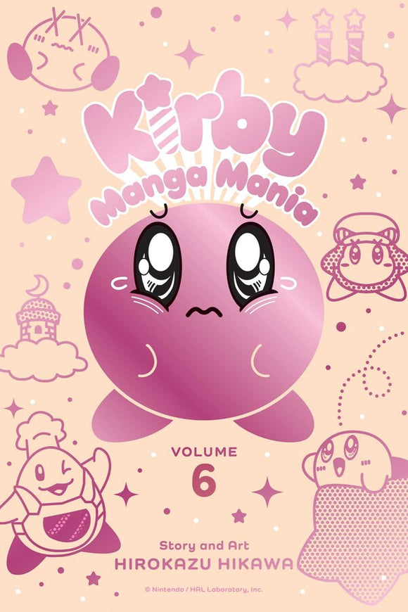 Kirby Manga Mania vol 6 Manga Book front cover