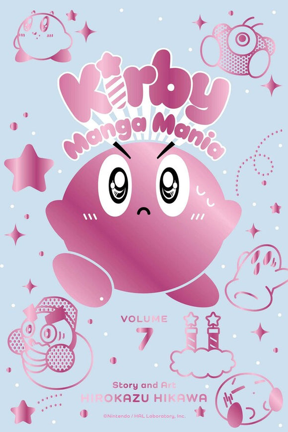 Kirby Manga Mania Volume 07 Manga Book front cover