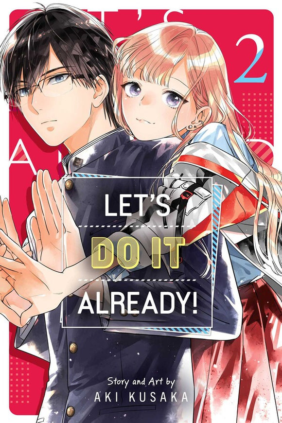 Let's Do It Already! Volume 02 manga book front cover