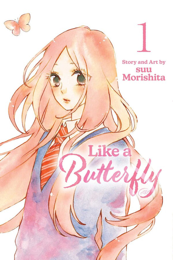 Like a Butterfly vol 1 Manga Book front cover