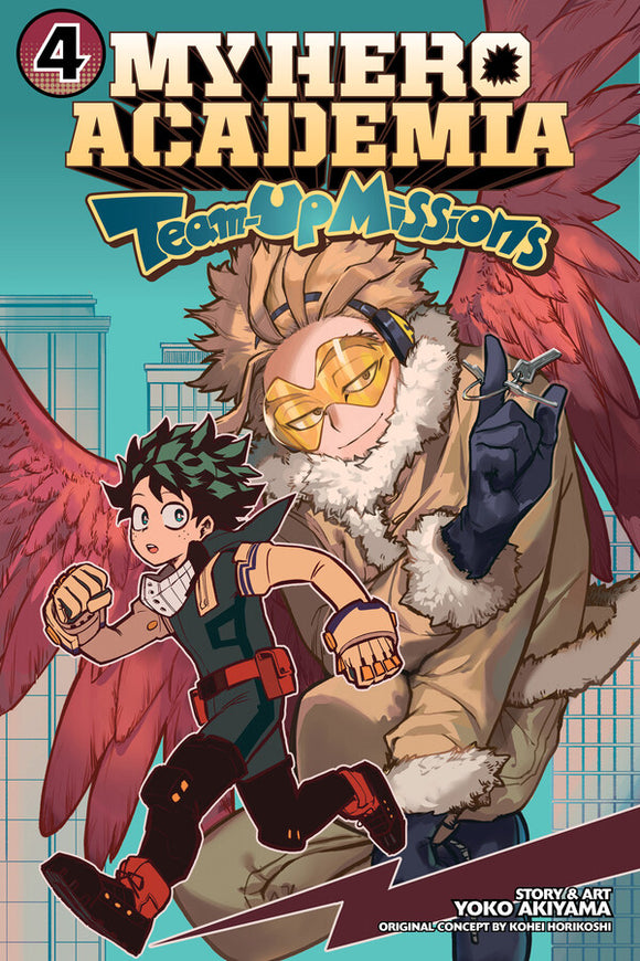 My Hero Academia: Team-Up Missions vol 4 Manga Book front cover