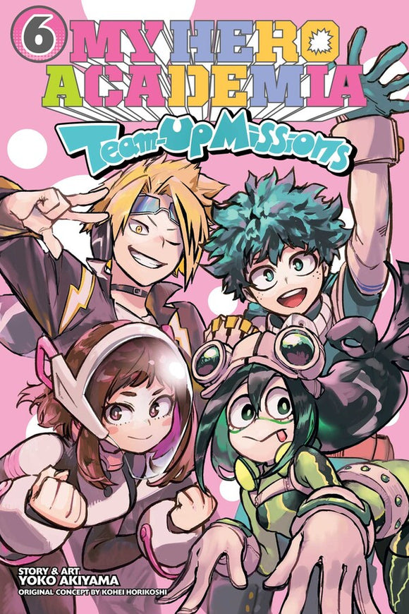MHA Team Up Missions vol 6 front cover manga book