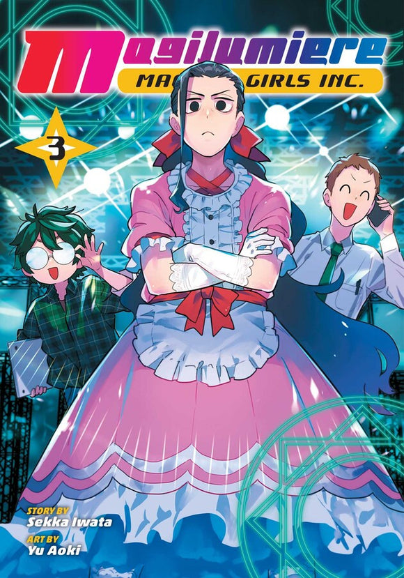 Magilumiere Magical Girls Inc. Volume 03 Manga Book front cover