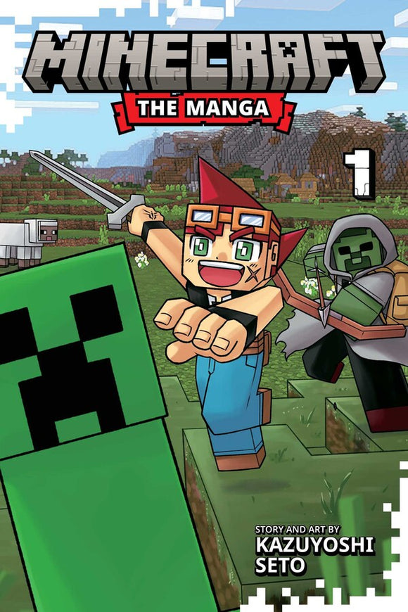 Minecraft The Manga Volume 01 Front Cover