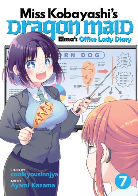 Miss Kobayashis Dragon Maid Elmas Office Lady vol 7 front cover manga book