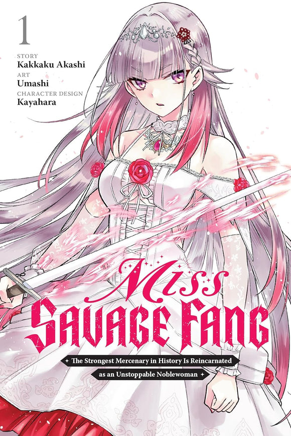 Miss Savage Fang Volume 01 Manga Book front cover