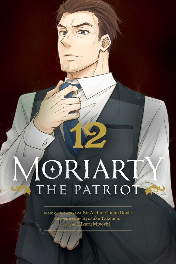 Moriarty the Patriot vol 12 Manga Book front cover