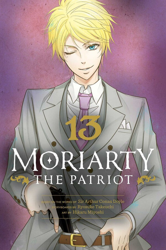 Moriarty the Patriot vol 13 Manga Book front cover