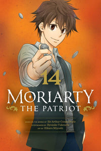 Moriarty the Patriot Volume 14 Manga Book front cover