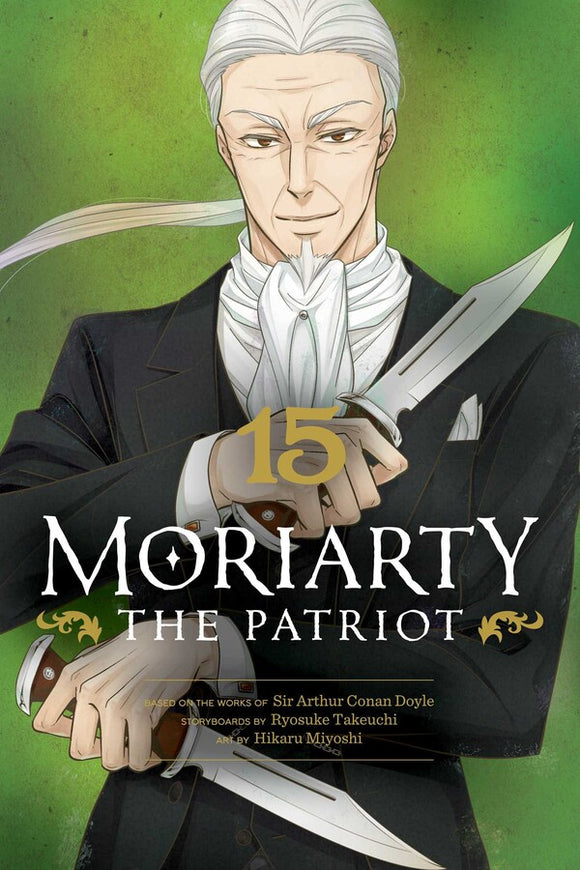 Moriarty the Patriot Volume 15 Manga Book front cover