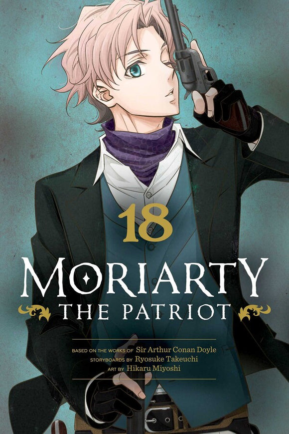 Moriarty the Patriot Volume 18 Manga Book front cover