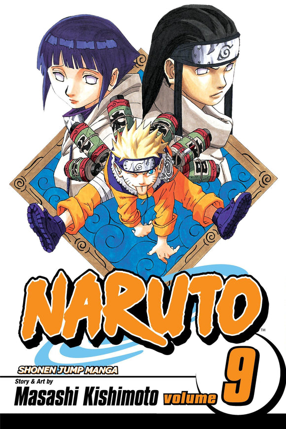 Naruto vol 9 Manga Book front cover