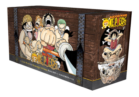 One Piece Box Set 1 East Blue and Baroque Works Volume 1-23