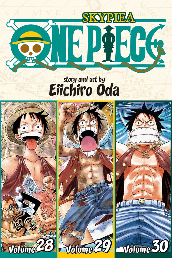 One Piece Omnibus 10 front cover manga book