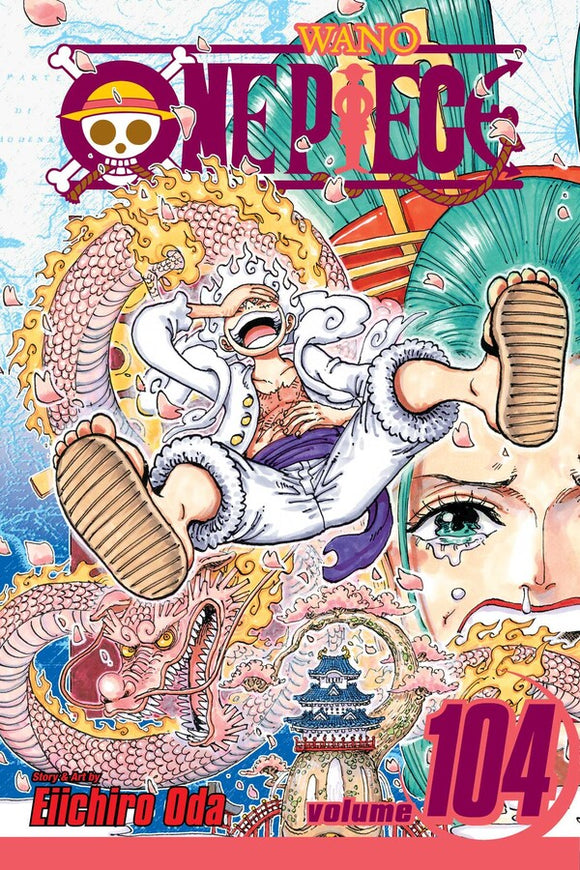 One Piece Volume 104 Manga Book front cover