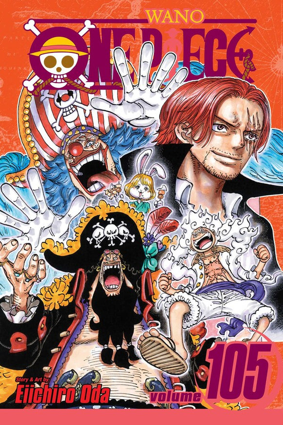 One Piece Volume 105 Manga Book front cover