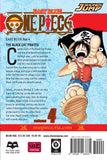 One Piece vol 4 Manga Book back cover