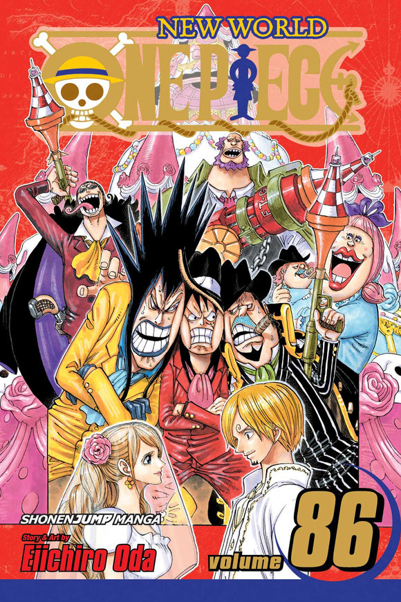 One Piece Vol 86 Manga Book front cover