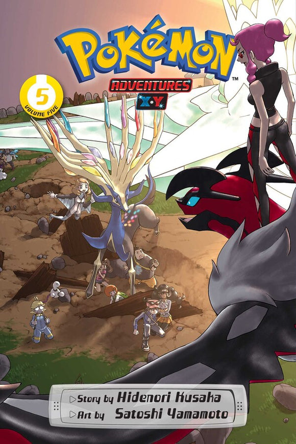 Pokemon Adventures XY vol 5 Manga Book front cover