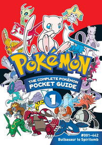 Pokémon: The Complete Pokémon Pocket Guide Volume 1 Manga Book front cover