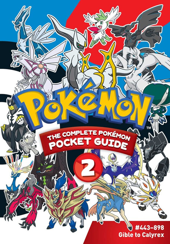 Pokémon: The Complete Pokémon Pocket Guide Volume 02 Manga Book front cover